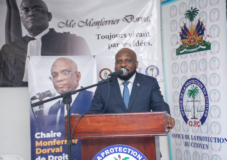 Le Conseiller-Président Smith Augustin a effectué une visite de courtoisie à l'Office de la Protection du Citoyen (OPC) ce mercredi 25 septembre 2024