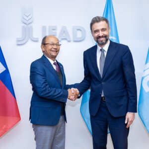 Le Président Voltaire et le FIDA : une collaboration renforcée pour faire face à la crise alimentaire en Haïti