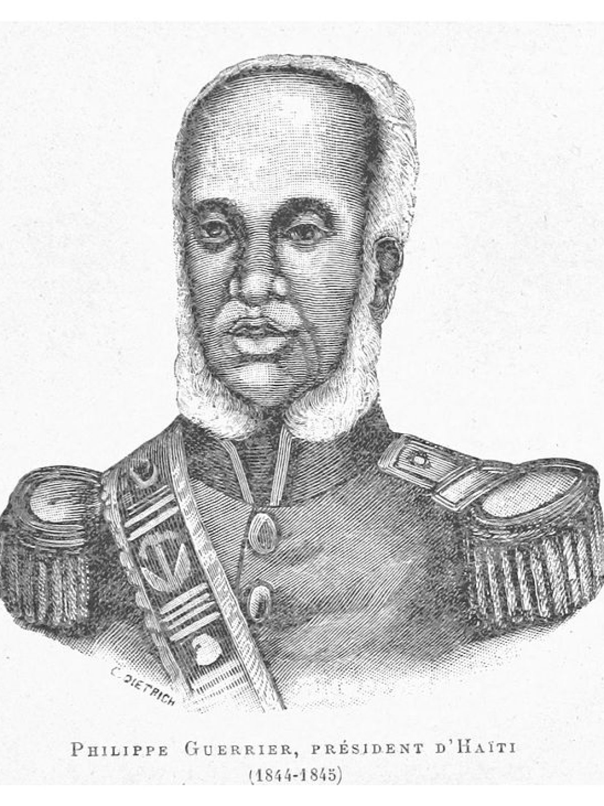 Philippe_Guerrier_(President_d’Haiti_1844-1845) Philippe Guerrier