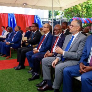 Le Conseil Présidentiel de Transition participe à l’inauguration du nouveau local du Tribunal de Première Instance de Port-au-Prince